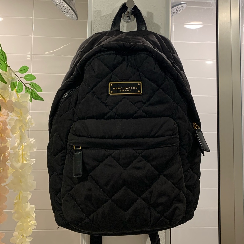Marc Jacobs Quilted Nylon Backpack